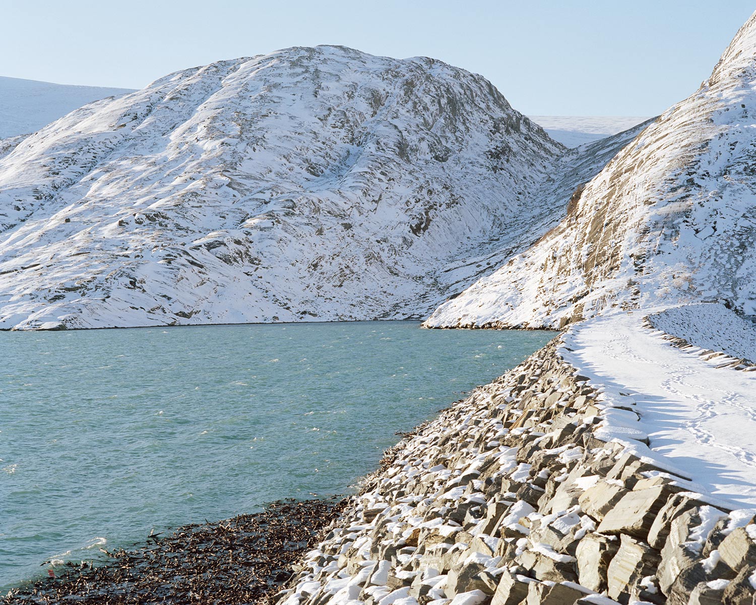 Lake Storglomvatn near Svartisen