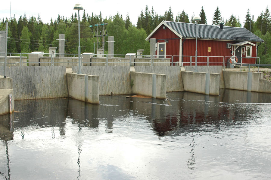 Gammelby hydropower plant