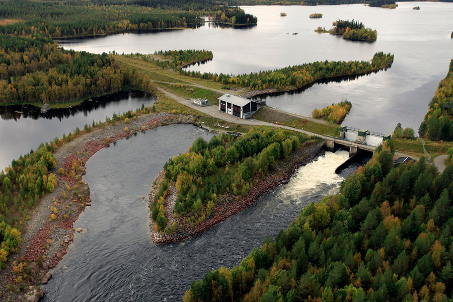 Malgomaj hydropower plant